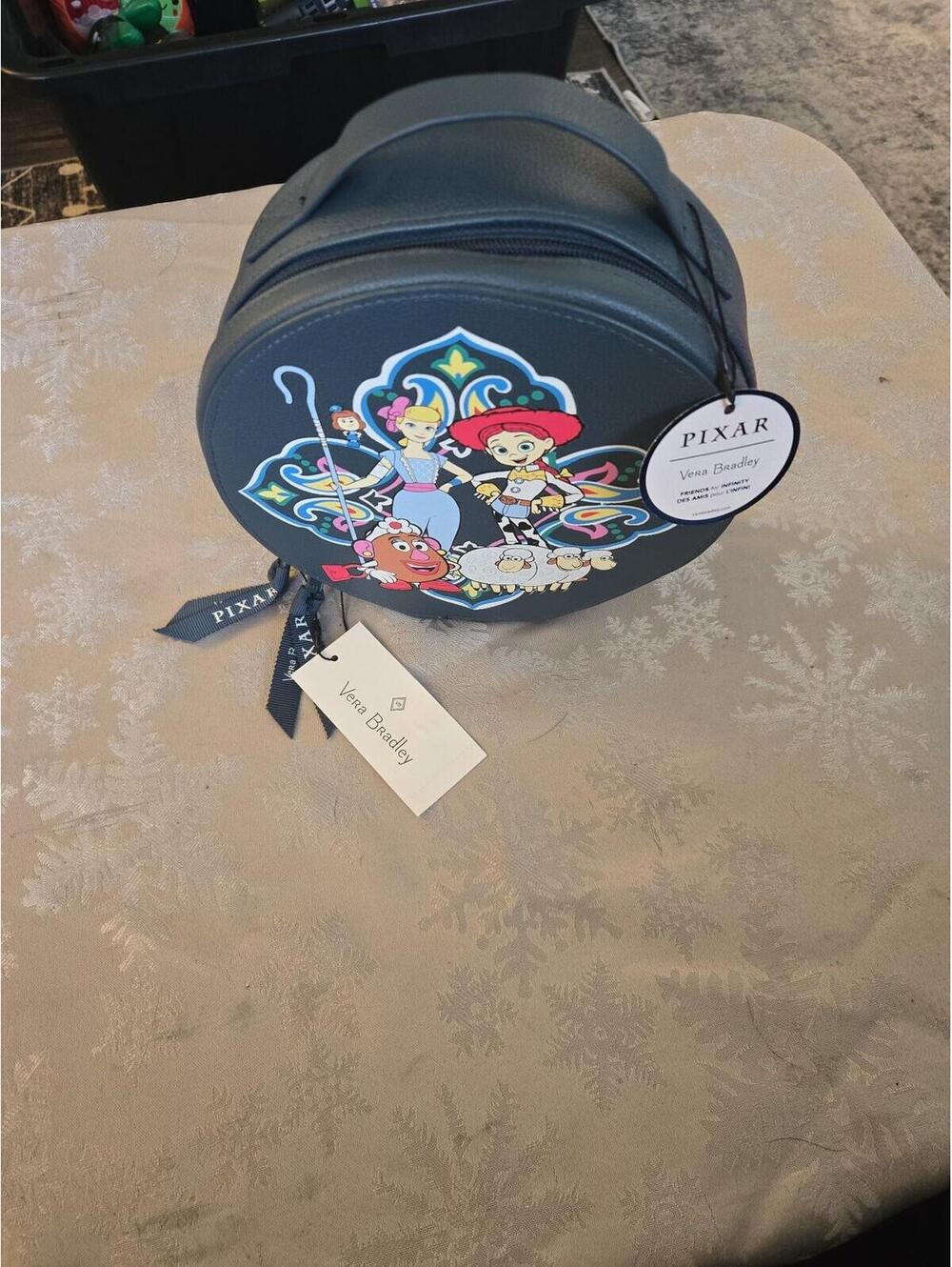 Vera Bradley x Disney Pixar Toy Story Round Collectible Case - New With Tags - Picture 2 of 6